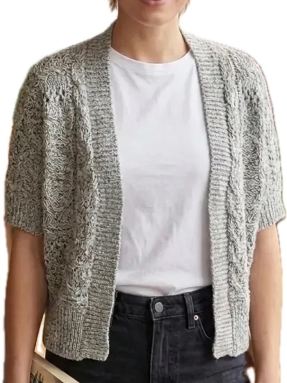 Old Navy cable knit cardigan  Cocoon Size M